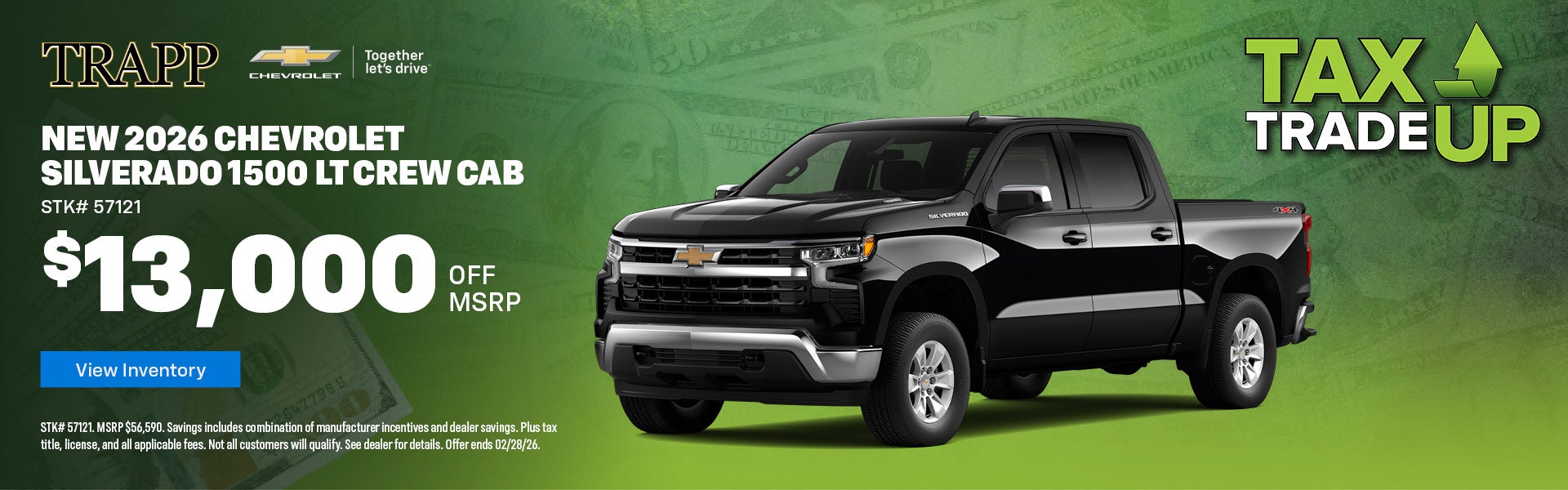 New 2026 Chevrolet Silverado 1500 LT Crew Cab