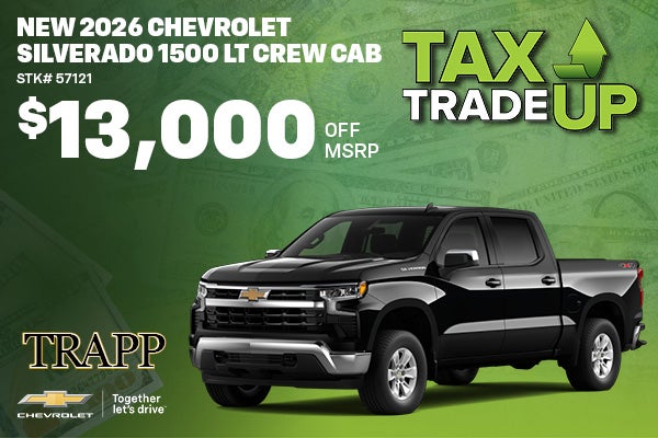 New 2026 Chevrolet Silverado 1500 LT Crew Cab