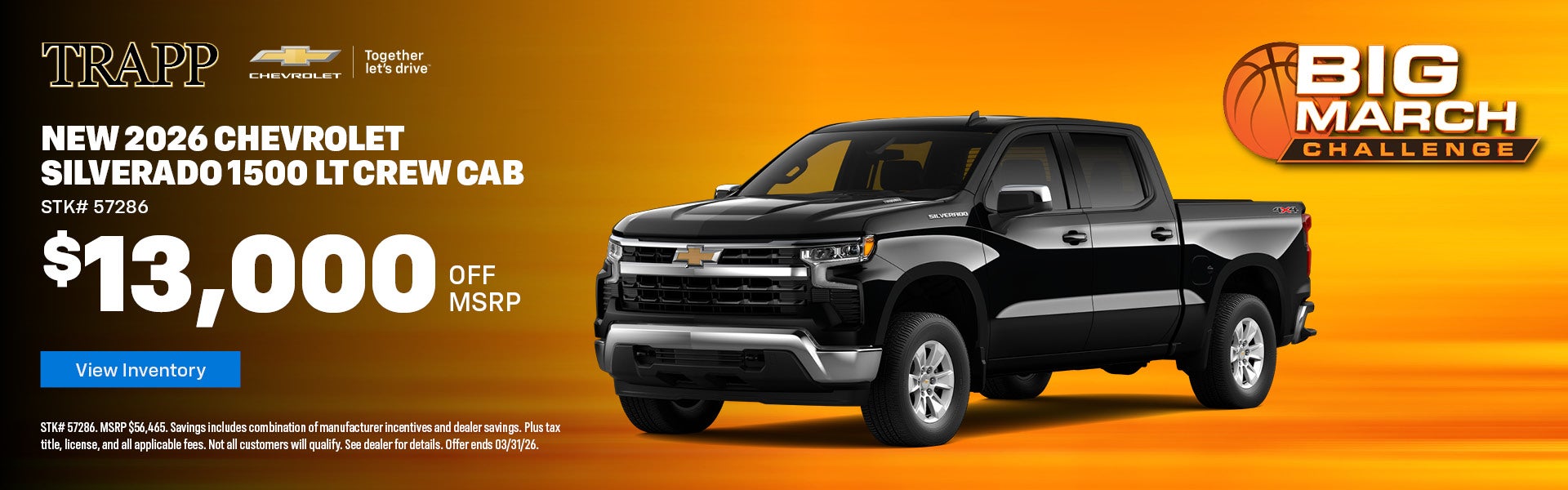 NEW 2026 CHEVROLET SILVERADO 1500 LT CREW CAB